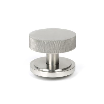 Satin Marine SS (316) Brompton Centre Door Knob (Art Deco)