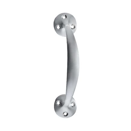Zoo Hardware Victorian Bow Handle - 6" - Satin Chrome