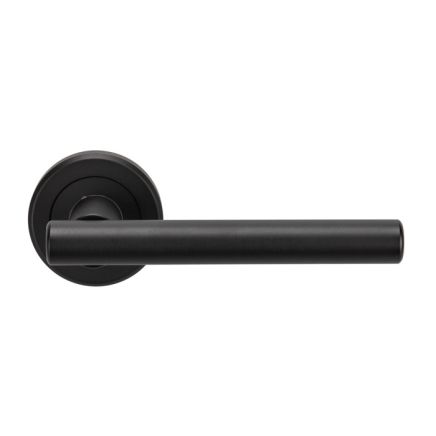 Serozzetta Philadelphia Lever On Rose - Matt Black