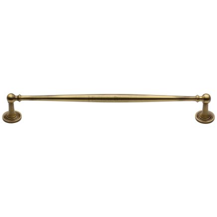 Heritage Brass Cabinet Pull Colonial Design 254mm CTC Antique Brass Finish