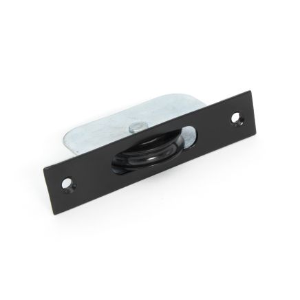 Black Square Ended Sash Pulley 75kg
