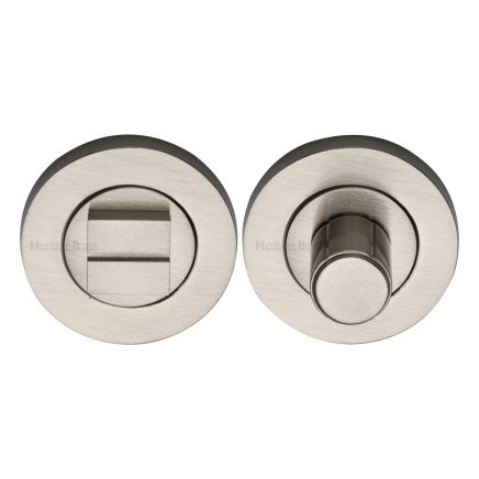 Heritage Brass Thumbturn & Emergency Release Satin Nickel finish