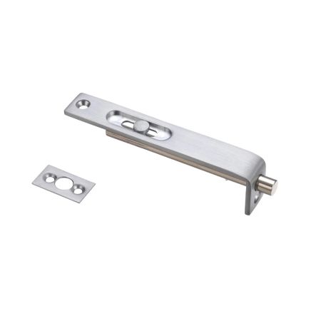 Zoo Hardware Sunk Slide Flush Bolt 17 x 100mm - Satin Chrome