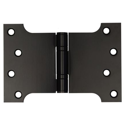 102x152x3mm Matt Black Parliament Ball Bearing Hinge - By Frelan Hardware - J9469MB - (Sold in Pairs)