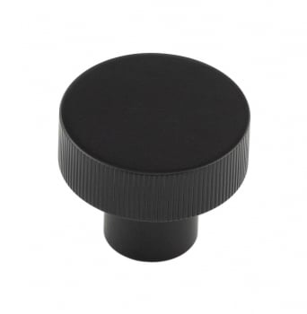 Thaxted Cupboard Knobs 30mm Black - By Frelan Hardware - HOX230MB