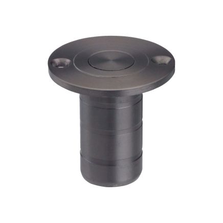 Zoo Hardware Dust Socket for Flush Bolts - Wood 20mm dia. x 38mm - PVD Black