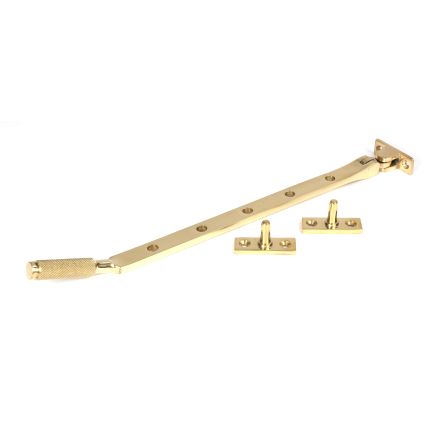 Polished Brass 12" Brompton Stay