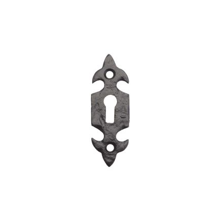 Zoo Hardware Fleur De Lys Escutcheon - Standard - 3" - Black