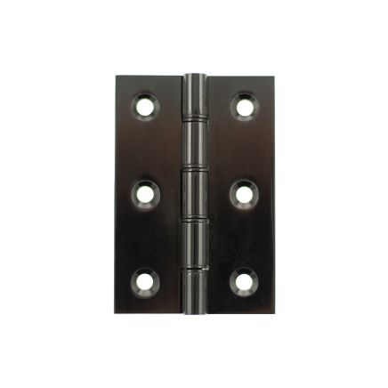 Atlantic Washered Hinges 3" x 2" x 2.2mm - Black Nickel (Pair)