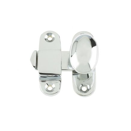 Jedo Throw Over Catch 51mm 51mm Polished Chrome - By Frelan Hardware - JVCCPC1