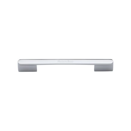 Heritage Brass Cabinet Pull Bridge Design 96mm CTC Polished Chrome Finish