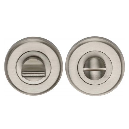 Heritage Brass Thumbturn & Emergency Release Satin Nickel finish