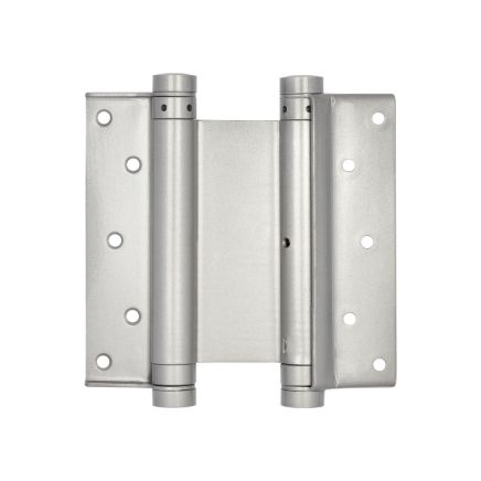 Double Action Steel Spring Hinges 175mm Grey - By Frelan Hardware - HG3005-7GY