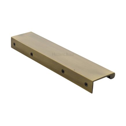 Heritage Brass EPTR Edge Pull Cabinet Handle 200mm Antique Brass finish