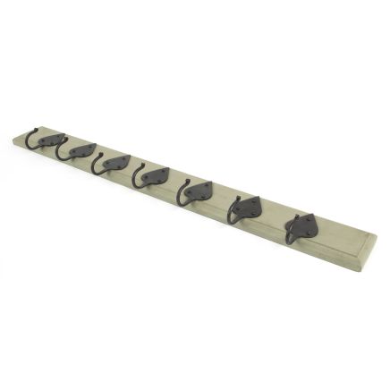 Olive Green Cottage Coat Rack