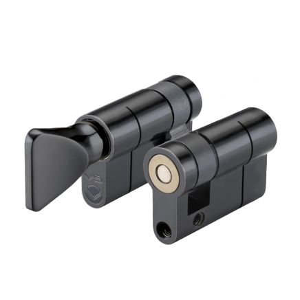 Zoo Hardware V5 40mm Euro Single Turn only - Black