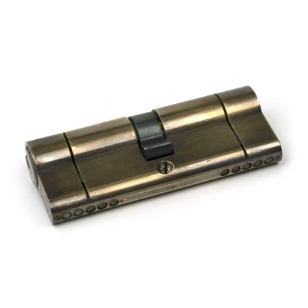 Aged Brass 40/40 5pin Euro Cylinder