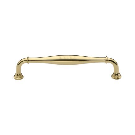 Heritage Brass Cabinet Pull Henley Traditional Design 152mm CTC Polished Brass Finish