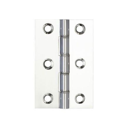 Double Phosphor Bronze Washered Hinge 102x67x3mm Polished Chrome - By Frelan Hardware - J9116BPC
