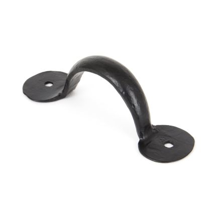 Black 4" Bean D Handle