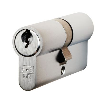 Euro Double Cylinder - Satin Chrome