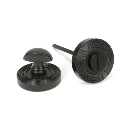 Aged Bronze Round Thumbturn Set (Beehive)