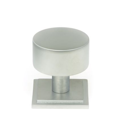 Satin Chrome Kelso Cabinet Knob - 32mm (Square)