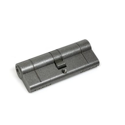 Pewter 40/40 5pin Euro Cylinder KA