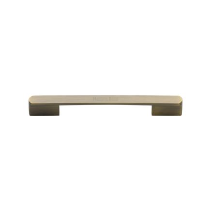 Heritage Brass Cabinet Pull Bridge Design 96mm CTC Antique Brass Finish