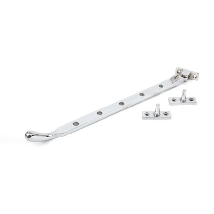 Polished Chrome 12" Peardrop Stay