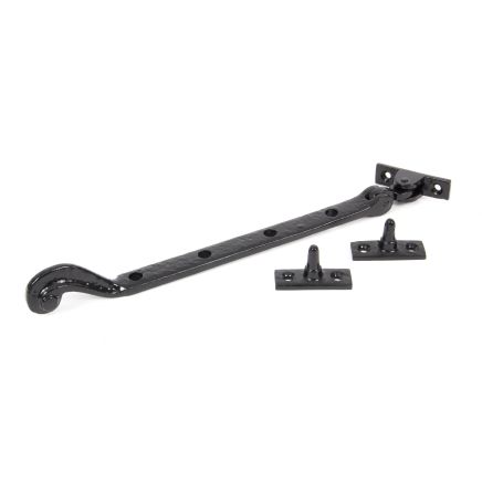 Black 11" Rose Head Stay