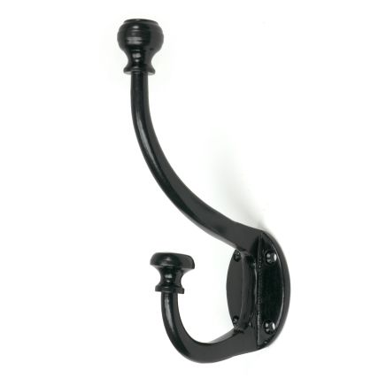 Black 7 3/4" Hat & Coat Hook