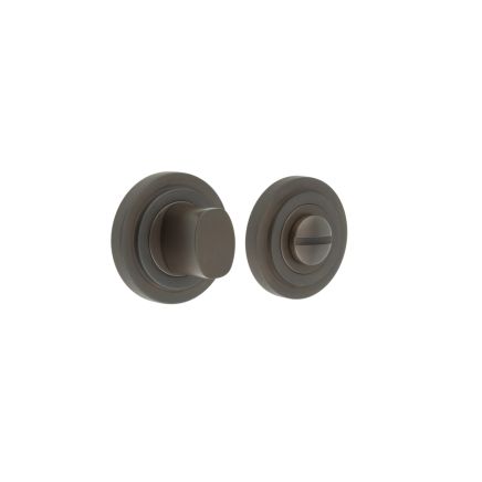 Burlington Turns & Releases Inner 3 Stepped Rose Dark Bronze - By Frelan Hardware - BUR-81DB-52DB