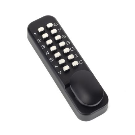 Black Digital Keypad Lock + 60mm Backset Latch Bolt