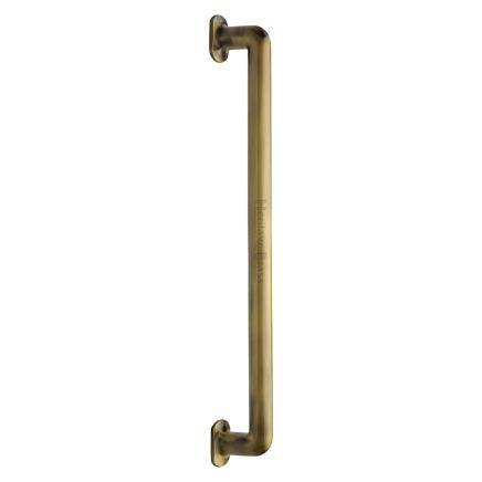 Heritage Brass Door Pull Handle Traditional Design 482mm Antique Brass Finish