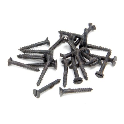 Beeswax 6 x 1" Countersunk Screws (25)