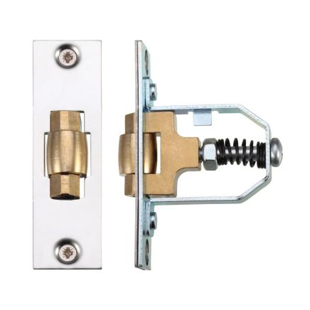 Zoo Hardware Adjustable Roller Latch - Polished Stainless
