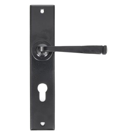 Black Large Avon 72mm Centre Euro Lock Set