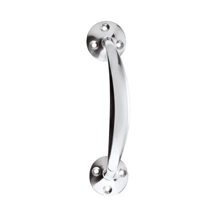 Zoo Hardware Victorian Bow Handle - 6" - Polished Chrome