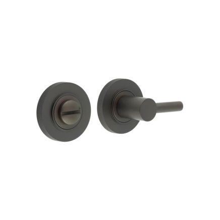 Burlington Easy Turn & Release Knurled Rose Dark Bronze - By Frelan Hardware - BUR-82DB-55DB