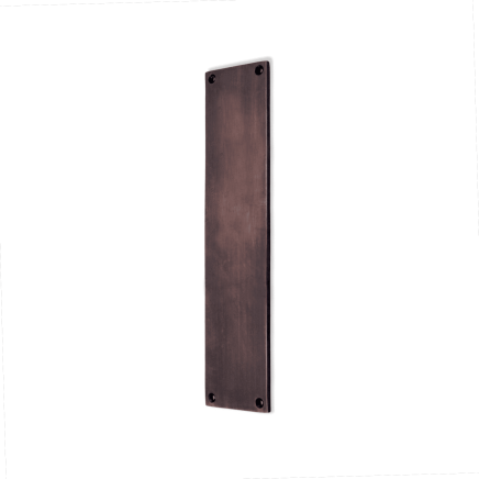 Victorian Finger Plate 300mm Aged Bronze