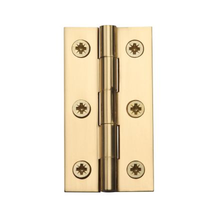 Heritage Brass Hinge Brass 3" x 1 5/8" Polished Brass finish
