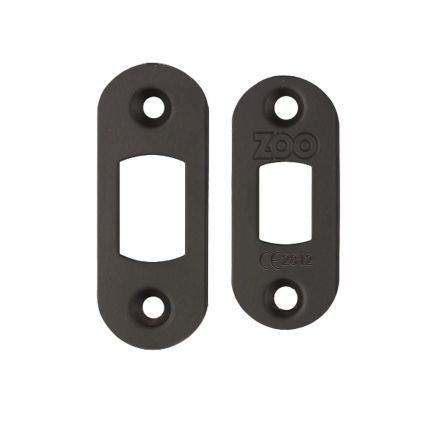 Zoo Hardware Spare Radius Acc Pk for Heavy Duty Tubular Deadbolts - Black