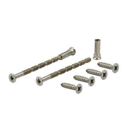 Zoo Hardware Spare Fixing Pack - suitable for ZCS and ZCS2 Levers - Stainless Steel