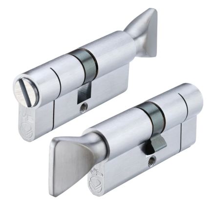 Zoo Hardware V5 Cylinder with coin release - Satin