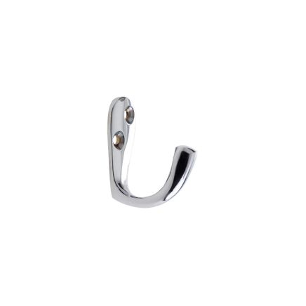 Zoo Hardware Single Robe Hook - Chrome