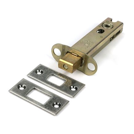 Pewter 4" Heavy Duty Tubular Deadbolt