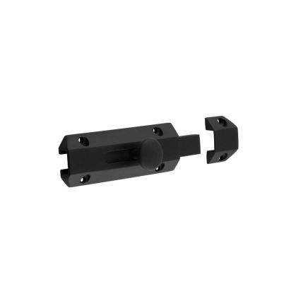 Jedo Architectural Slide Door Bolts 100x35mm Matt Black - By Frelan Hardware - JV167MB