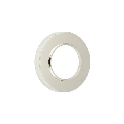 Burlington Plain Outer Roses Polished Nickel - By Frelan Hardware - BUR50PN