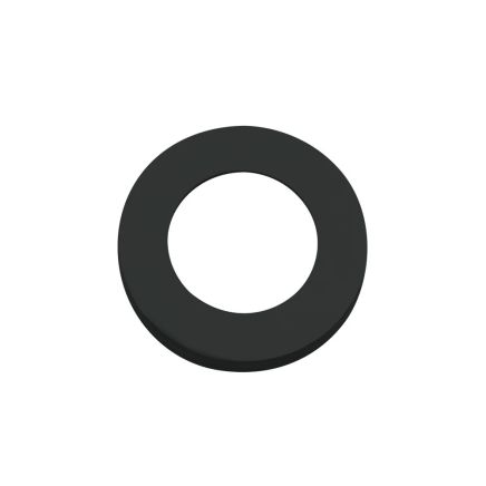 Zoo Hardware Spare round rose - Oscuro Matt Black